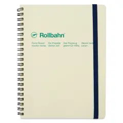 Delfonics Rollbahn Classic Spiral Notebook - Cream, A5