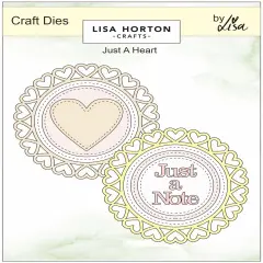 Lisa Horton CraftsDies-Just A Heart