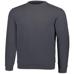 Augusta Sportswear&reg; Adult Fleece Crewneck Sweatshirt CARBON HEATHER