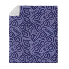 Warner Brothers Beetlejuice Silk Touch Sherpa Throw Blanket Creepy Crawlies