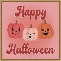 Hometown Halloween XV by Softshell Studio Framed Canvas Wall Art