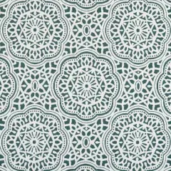 Caribbean - Aqua & Teal Abstract & Geometric,Global Upholstery Fabric 54 Inches"