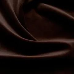 Giselle Plush Velvet Fabric Luxuriously Soft & Richly Textured 100% Polyester, 55" Wide Espresso
