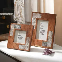 Handcrafted Sheesham Wood Photo Frame