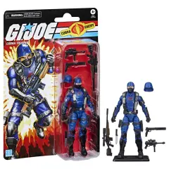 G.I. Joe Classified Series Retro Cardback Cobra Trooper, Collectible 6 Inch Action Figure with 9 Accessories