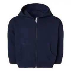 Rabbit Skins&reg; Premium Toddler Full Zip Hoodie Navy
