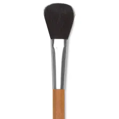 Holbein Pastel Brush - 3/4", Oval Blender, Goat hair
