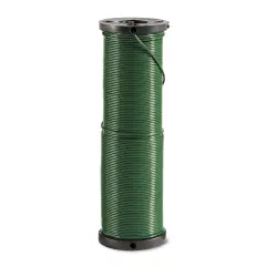 21 Gauge Floral Wire 0.5 Pound Spool Green