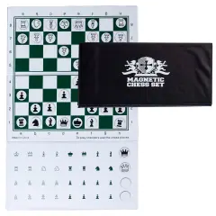 WE Games Magnetic Travel Chess Set Trifold