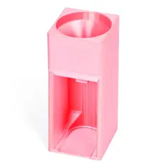 Diamond Painting Organizer Tool - Drill Funnel for Round Containers, Portable Art Funnel for Easy Transfer, Accessories (Pink)