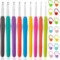 Vodiye 23 PCS Crochet Hooks