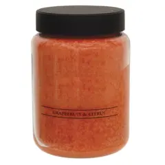 Grapefruit Citrus Jar Candle &ndash; Dual Wick, 120&ndash;140 Hour Burn Time