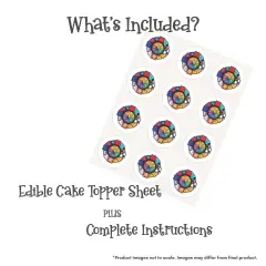 Miraculous: Tales of Ladybug & Cat Noir - Miracle Box Edible Cake Topper