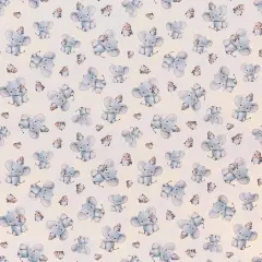 Mook Fabrics Safari Buddies Cotton Fabric [45in. Wide] - By The Yard Ellie Yellow