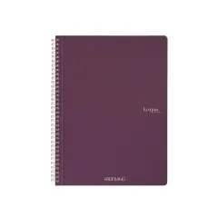 Fabriano Pocket-Sized Notebook, 4 Notebook Pack, 8.3 in x 11.7 in, A4 Wine Notebook