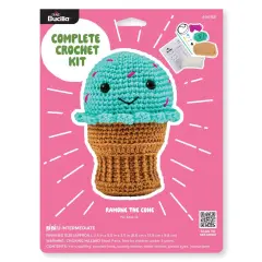 Bucilla Amigurumi Kit-5" - Ice Cream Cone