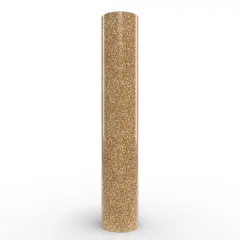 Siser&reg; Glitter Heat Transfer Vinyl, 11.8" x 60" Old Gold