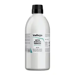 Vallejo Permanent Acrylic Varnish - Satin, 500 ml