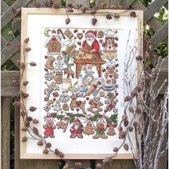 HerrschnersCookie Sampler Counted Cross-Stitch Kit Multi