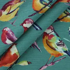 Richloom LISETTE - Home D&eacute;cor Fabric Peacock