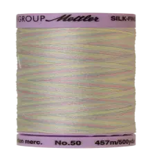 Baby Blanket (9085-9826) | Silk-Finish Cotton Multi 50wt (457M / 500Y) | Mettler Thread