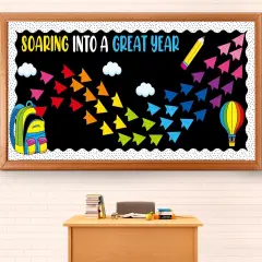 Hot Air Balloon Classroom Bulletin Board