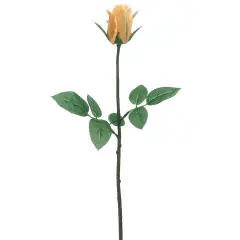 Allstate Rose Bud Floral Artificial Stem Spray - 23.5" - Yellow