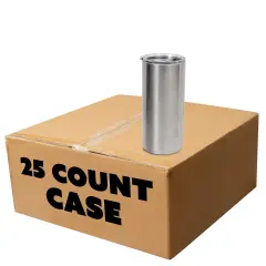 Makerflo 20 oz Thick Stainless Steel Tumbler with Lid & Straw, Craft-Ready for DIY Gifts & Personalization (Epoxy, UV DTF, Vinyl, and Laser Engraving) - Not for Sublimation