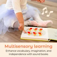 Dance to Classical Music - Children's Music Book for Boys & Girls - Educational & Interactive Sound Book for Babies & Toddlers Ages 2 -4 - Musical Birthday Gifts for Kids