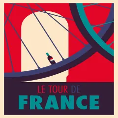Le Tour de France Poster by Spencer Wilson