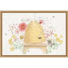 Afternoon in the Garden I by Beth Grove Framed Canvas Wall Art