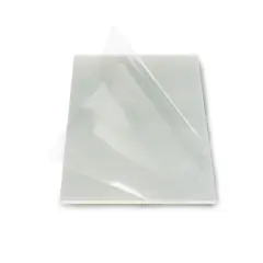 School Smart Laser Transparency Film without Sensing Strip, 8-1/2 x 11 Inches, Clear, Pack of 50