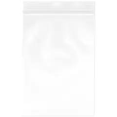 Plymor 5" x 7", 6 Mil Industrial Duty Zipper Reclosable Plastic Bags
