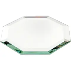 Plymor 4" Octagon, 5mm Thick Beveled Glass Mirror