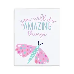 Stupell Industries You Will Do Amazing Things Wall Plaque Design by Kim Allen