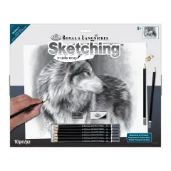 SKBNL11 | Sketching Made Easy&trade; 10pc 11.25" x 15.375" Cautious Eyes Sketching Art Project
