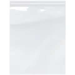 Plymor 12" x 15", 6 Mil Industrial Duty Zipper Reclosable Plastic Bags