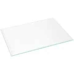 Plymor 5" x 7" Rectangle, 3mm Thick Beveled Clear Glass