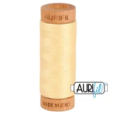 Champagne (2105) | 80wt Small Spool (274M / 300Y) | Aurifil Thread
