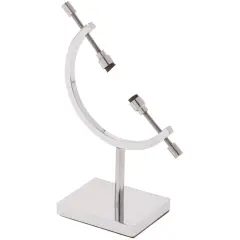 Bard's Chrome Sphere Holder Caliper Stand, 4.5" H x 2.375" W x 1.5" D (For 0.375" to 1.75" Items)