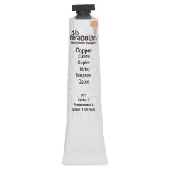 Ceracolors Waterborne Wax Paint - Copper, 50 ml