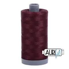 Dark Wine (2468) | 28wt Large Spool (750M / 820Y) | Aurifil Thread
