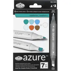 RM-911MED | Azure&trade; 7pc Meditrina Color Marker Set