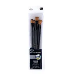 RSET-4309 | Essentials&trade; 5pc Gold Taklon Variety Brush Set 4309