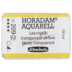 Schmincke Horadam Aquarell Watercolor - Transparent Yellow, Full Pan