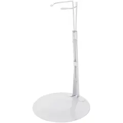 Kaiser 3001 White Adjustable Doll Stand, fits 16 to 22 inch Dolls, waist width adjusts from 2 to 2.5 inches