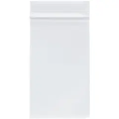 Plymor 3" x 5", 2 Mil Zipper Reclosable Plastic Bags
