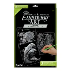 SILF-SET4 | Engraving Art&trade; 5pc 3-Project Silver Foil Set