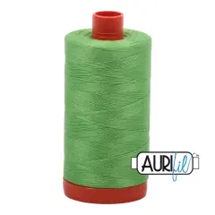 Shamrock Green (6737) | 50wt Large Spool (1300M / 1422Y) | Aurifil Thread
