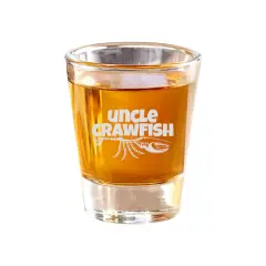 2oz Uncle Crawfish Shot Glass